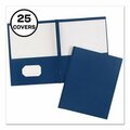 Avery Dennison FOLDER, 2 PKT W/FST 25, DBE 47975